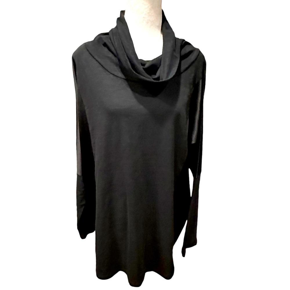 Johnny Was pete&greta Mila mixed media blouse size L
